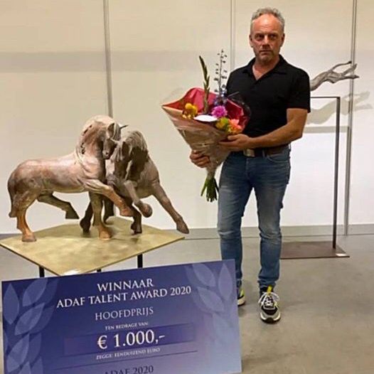 Talent Award ADAF 2020 in handen van Jos Dirix