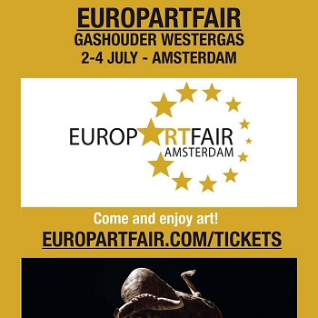 Miura op promotionele uitingen European Art Fair Amsterdam